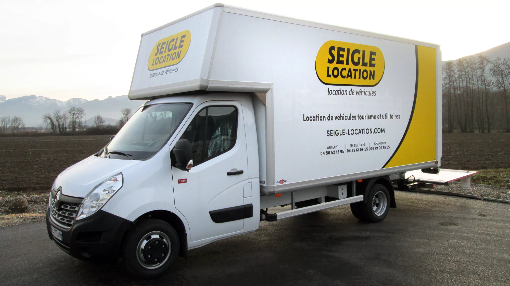 Seigle Location camion demenagement 17 metres cube