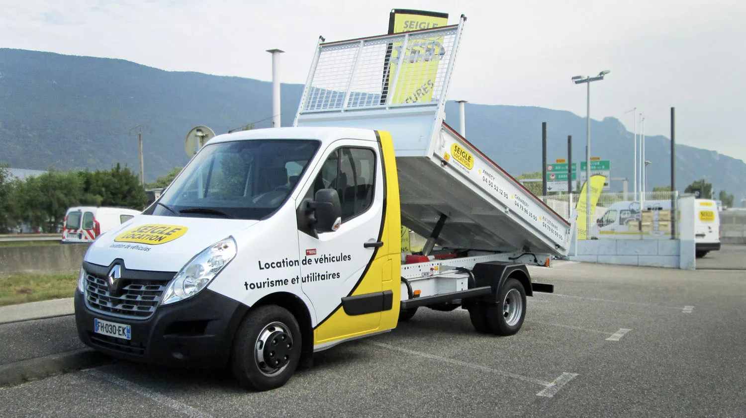 Location camion benne basculante