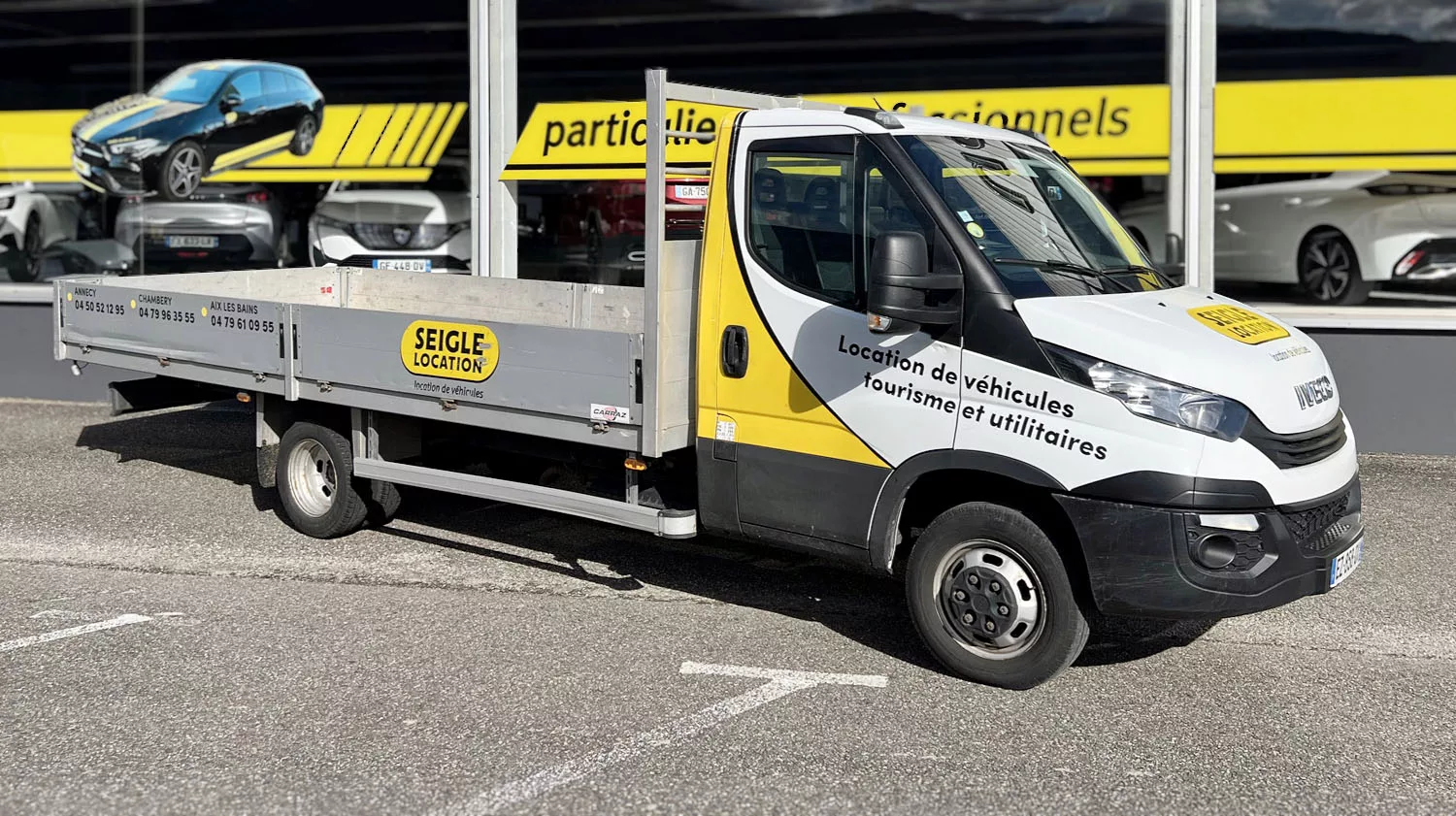 Location Camion Plateau long