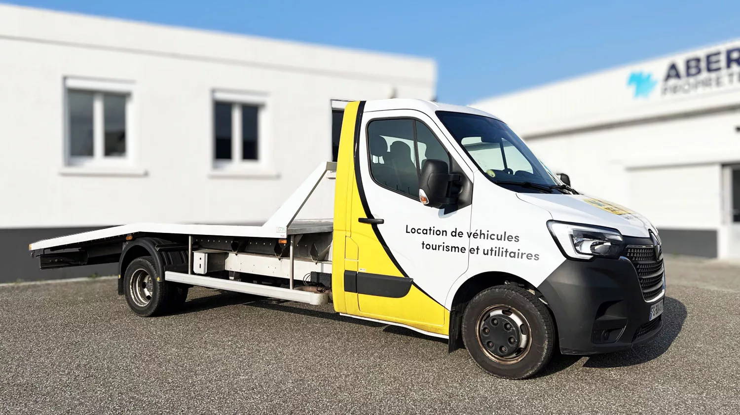 Location Camion Plateau porte voiture